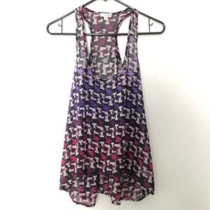 Lily White High-Low Tank Top